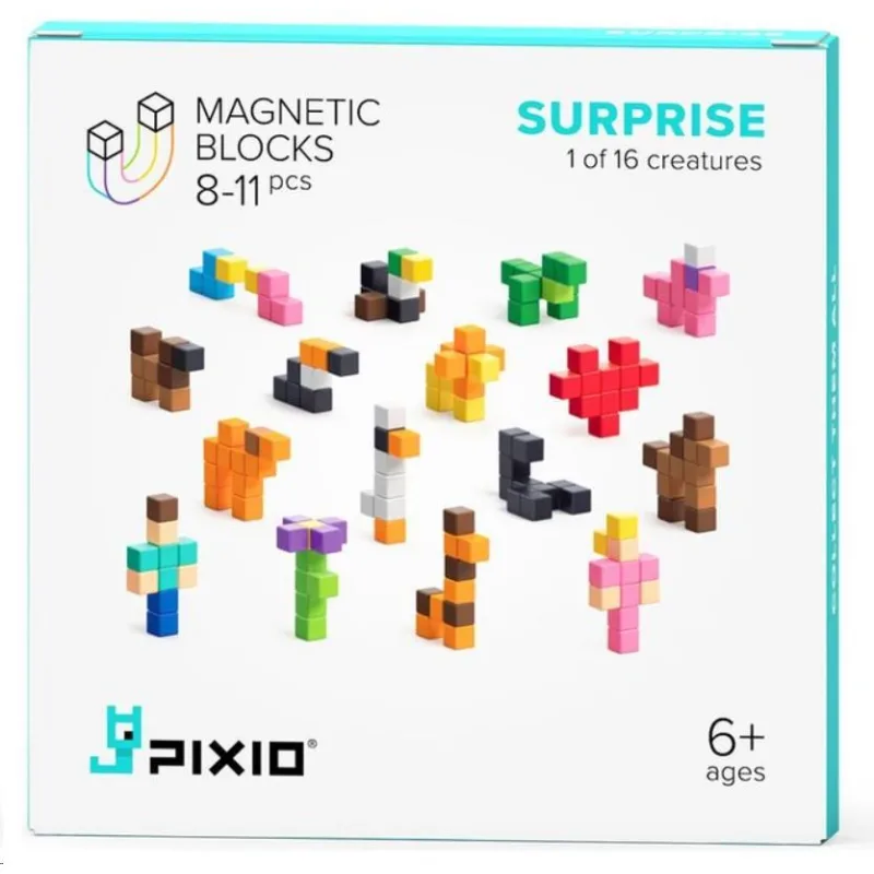 PIXIO Surprise - Překvapení magnetická stavebnice 60101