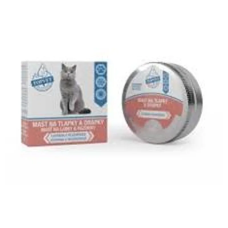 Mast na tlapky a drápky pro kočky TOPVET 30 ml