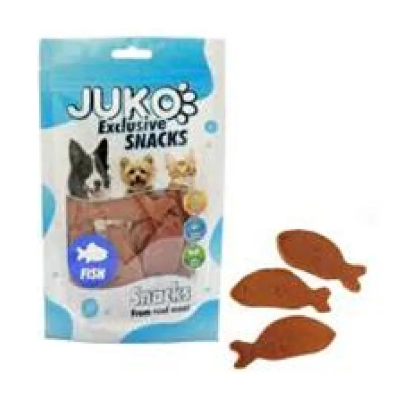 Salmon in Fish Shape JUKO Snacks 250g