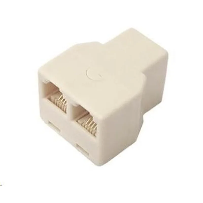 PREMIUMCORD Modulárna redukcia 6/ 4F - 2x6/ 4F TRJR2FF