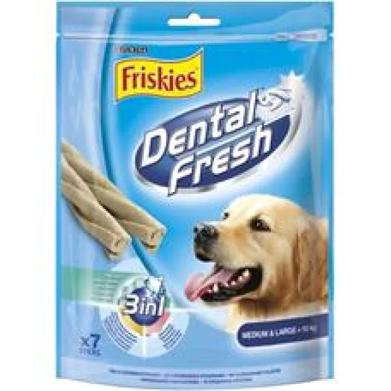 Friskies snack dog - DentalFresh 3 v 1 "M" 180g