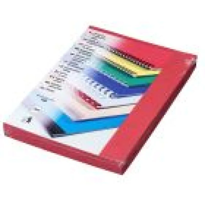 Kartónové dosky Delta A4, 250g, červená LAMCODA4000R