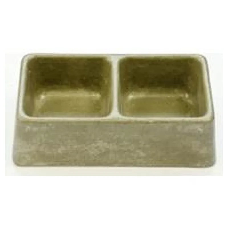 Miska beton dvojitá č. 191 Bemi 212 x 114 x 63 mm 1 ks