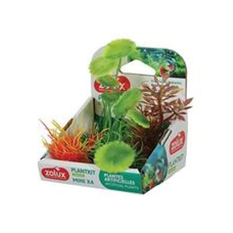 Rostliny akvarijní PLANTKIT 3 Zolux 1 sada MINI /4 ks