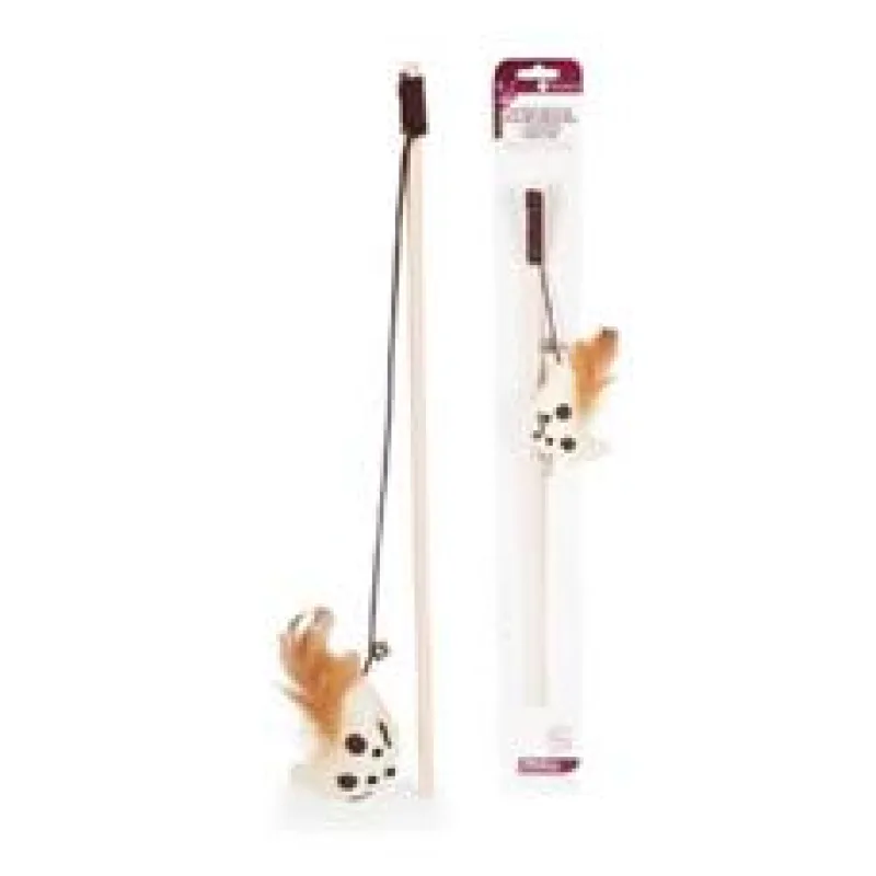 Hračka kočka Udice č.16 Natural Only 40cm 1 ks