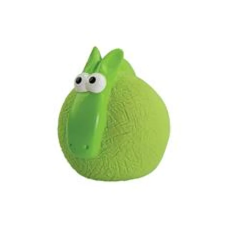 Zelený míč koník se zvukem, latex, HipHop 5 cm