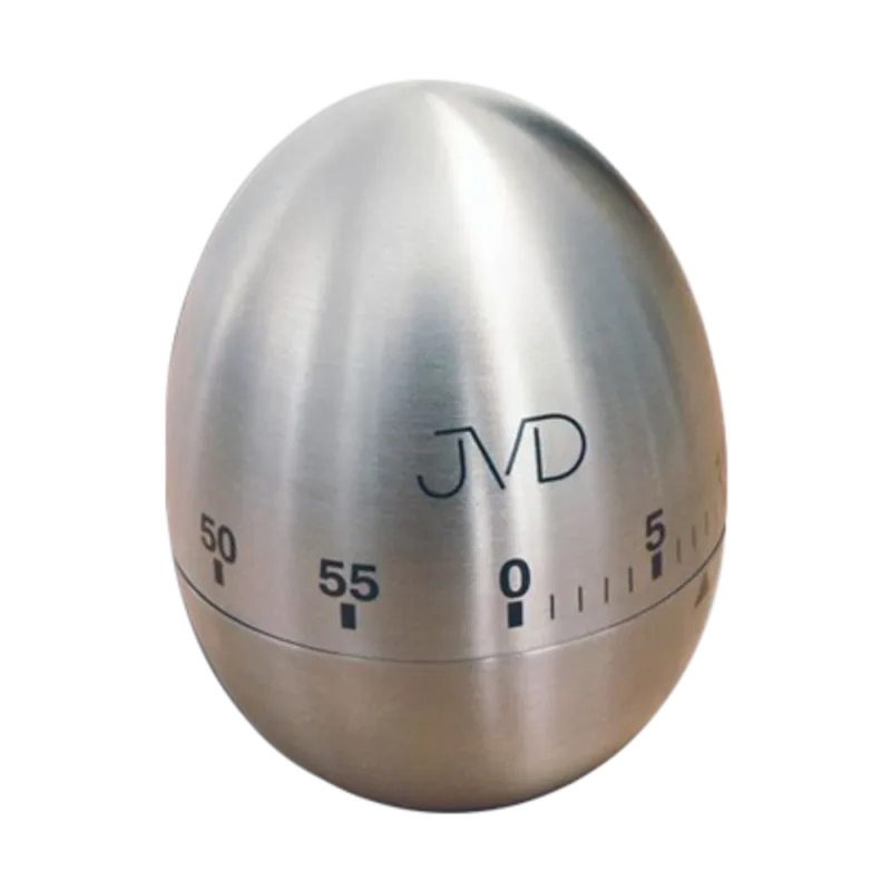 JVD Mechanická kovová minutka JVD DM76 (vajíčko - nerezové)