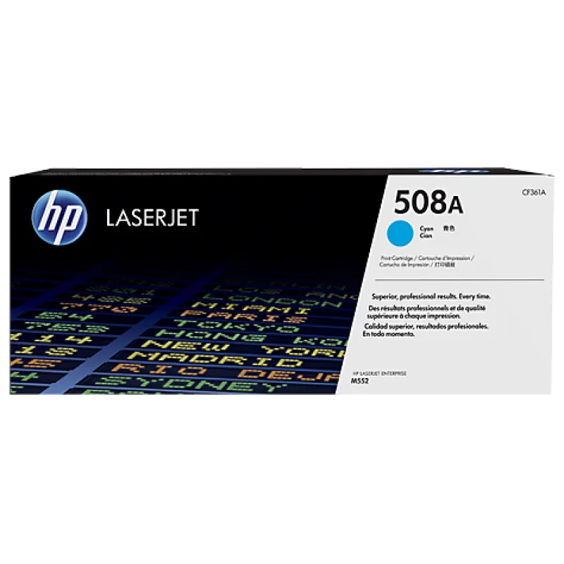 CF361A Azúrová tonerová kazeta HP508A CF361A