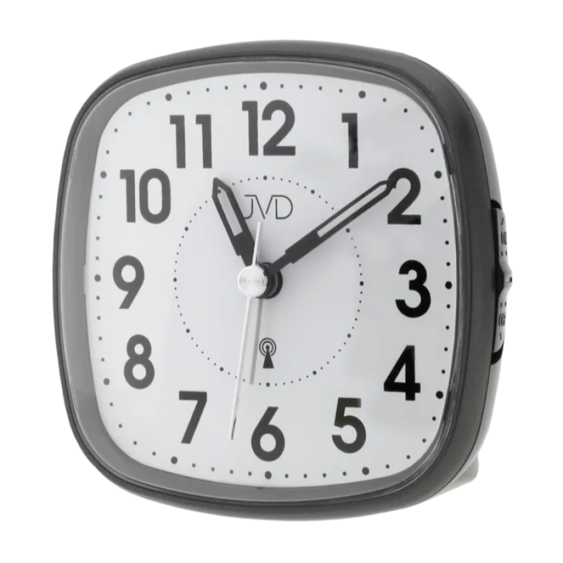 Rádiem řízený analogový budík JVD RB871.2 - černý