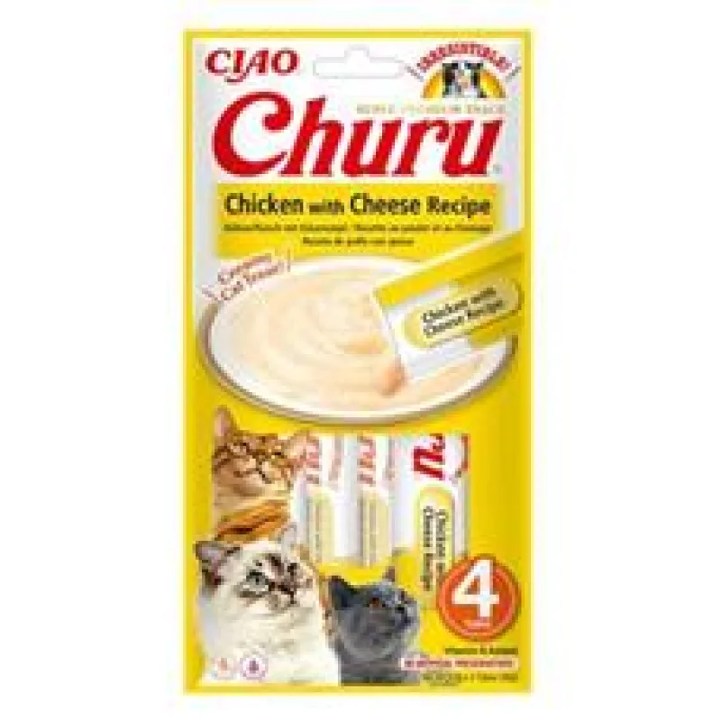 Churu Cat Chicken with Cheese Recipe 4x14g