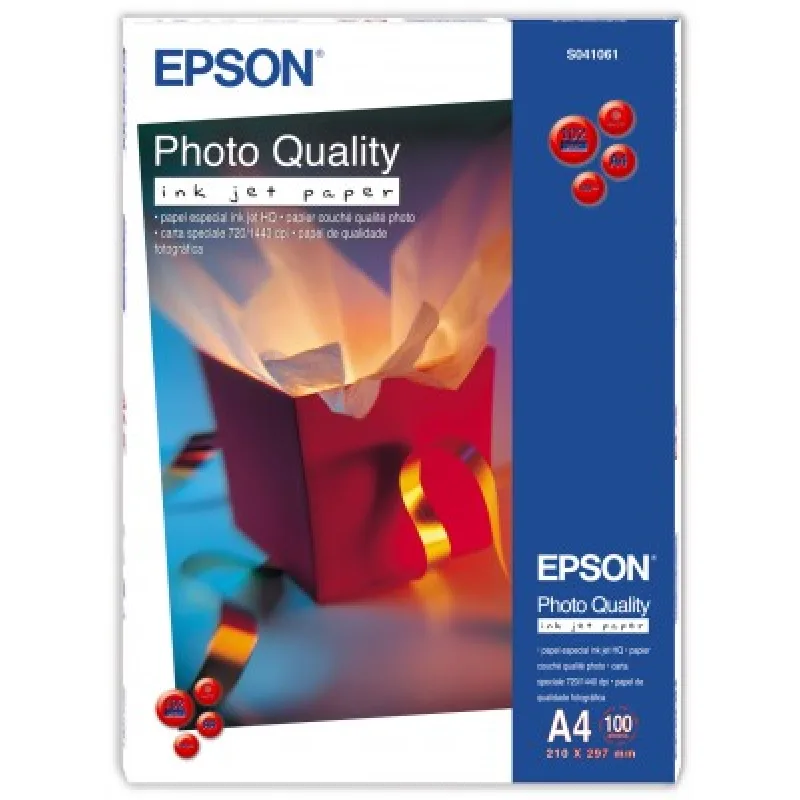 Papier EPSON A4 Photo Quality Ink Jet ( 100 listov ) C13S041061