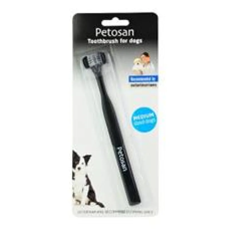 Petosan zubní kartáček dvouhlavý pro psy Large