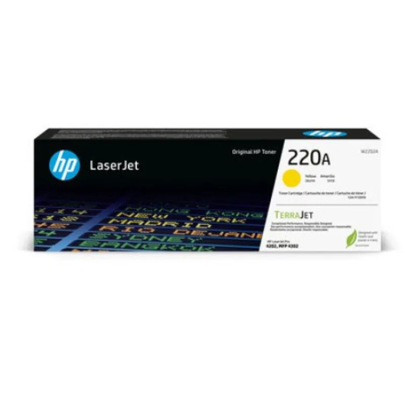 HP 220A Yellow Original LaserJet Toner (~1,800 pages) W2202A