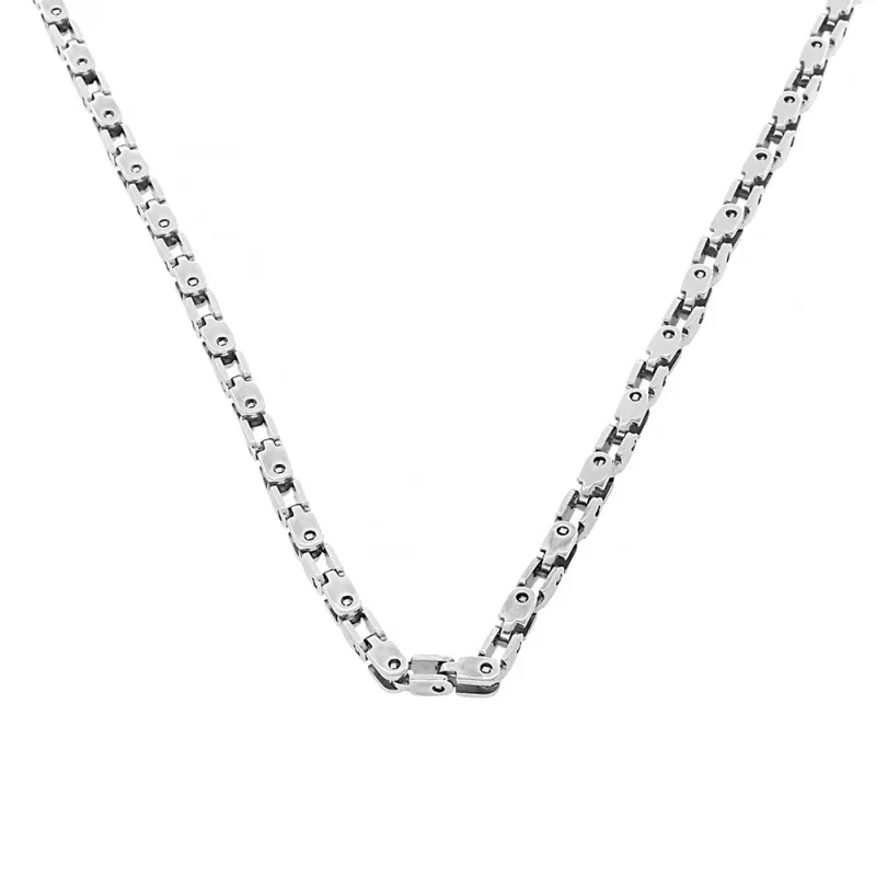 JVD Pánský ocelový nerezový řetízek 5592 - stříbrné barvy SNE.5592.. 50cm