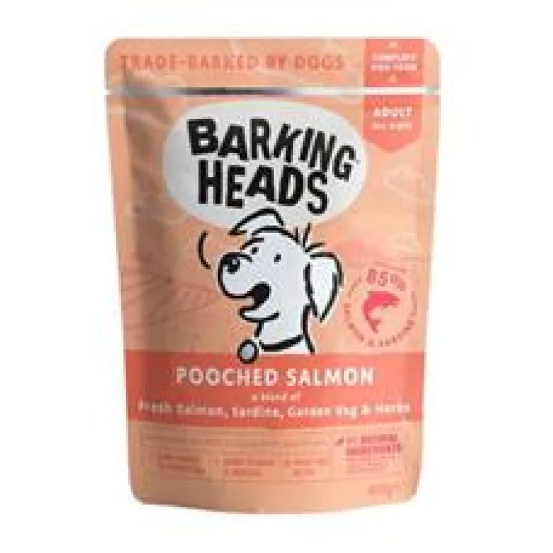 Kapsička BARKING HEADS Pooched Salmon 300 g