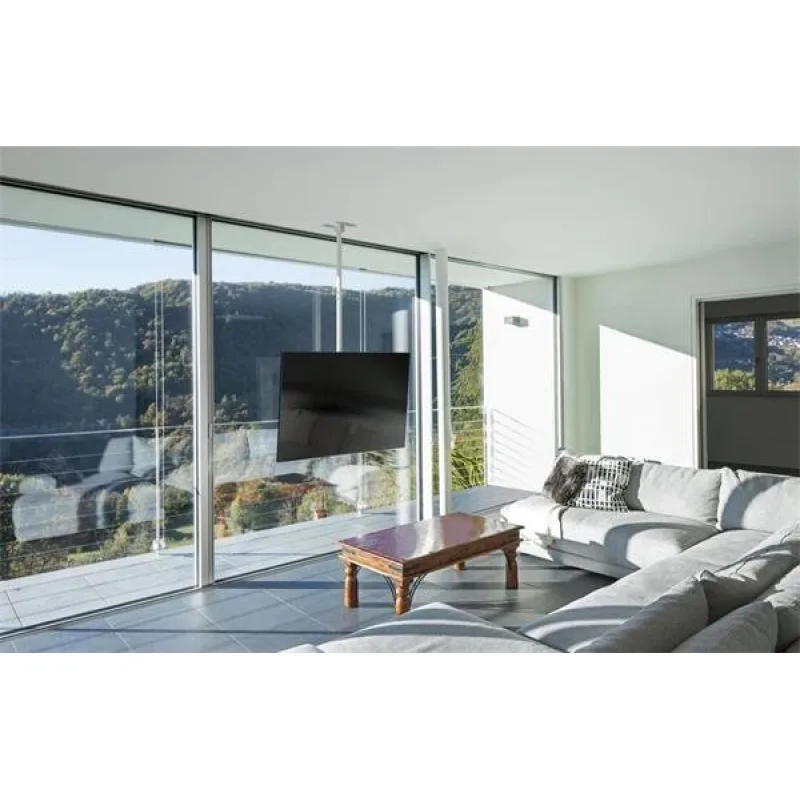 ONKRON TV Stropný držiak s nastaviteľnou výškou pre 32 až 80-palcové LED…