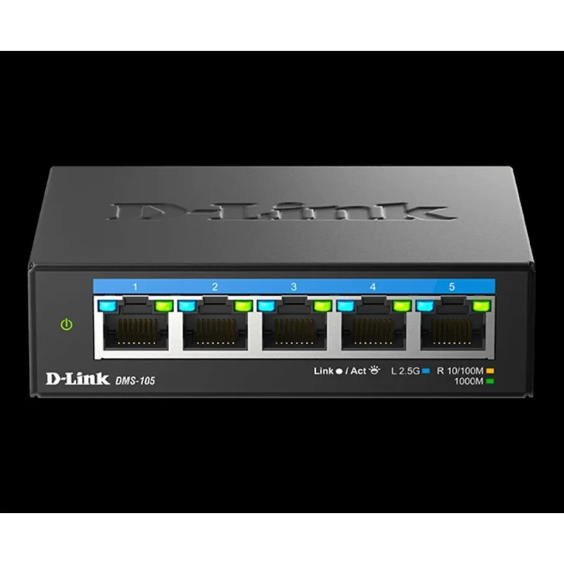 D-Link DMS-105/ E 5-Port Multi-Gigabit Unmanaged Switch DMS-105/E
