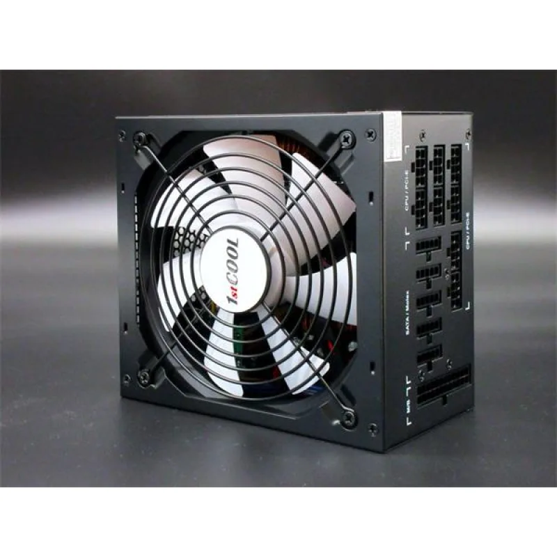 Zdroj 700W 1stCOOL WHITE STORM 700, modular, 85+, 14cm fan ECP-700A-14-85