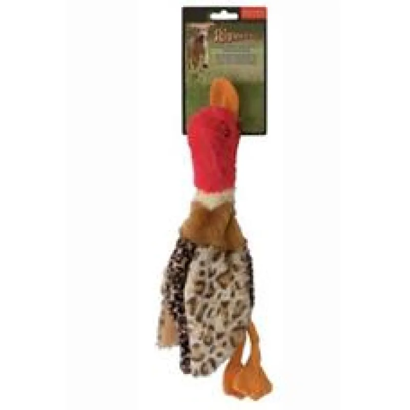 Hračka pes Kachna pískací Skinneeez 35 cm