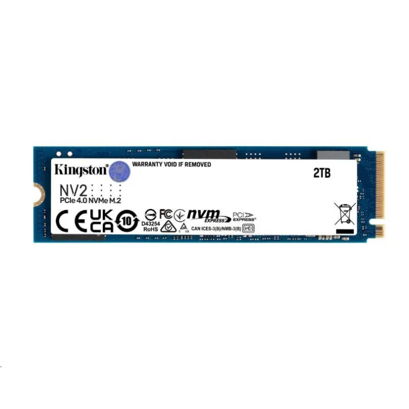 Kingston SSD 4TB NV3, M.2 2280, NVMe PCIe Gen4x4,…