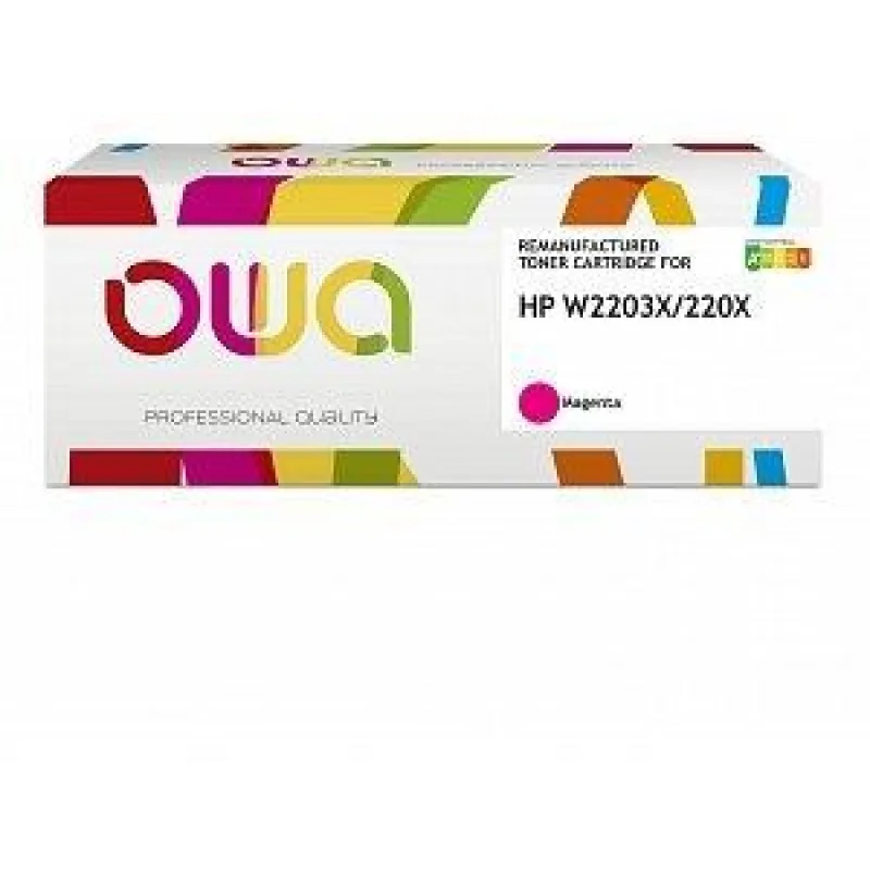 OWA Armor toner kompatibilný s HP W2203X, 220X, 5500st, červená/ magenta…