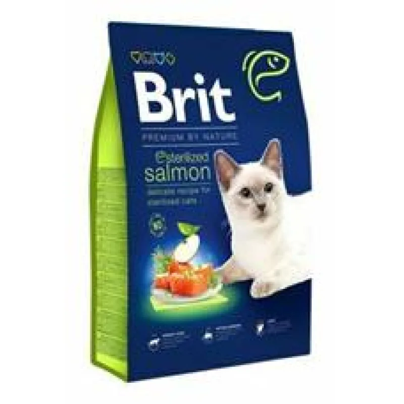 Brit Premium by Nature Cat Sterilized Salmon 300 g