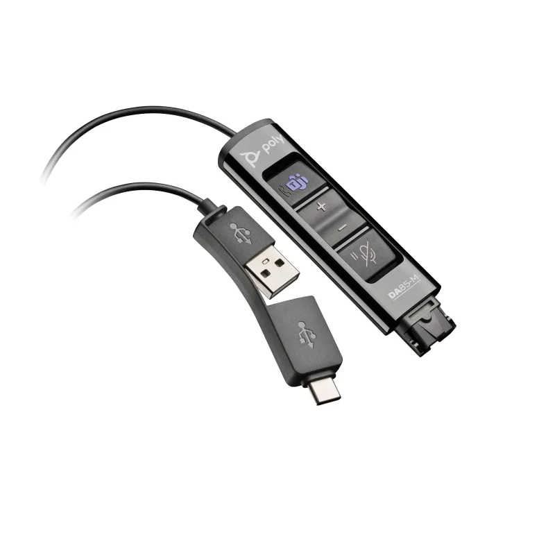 Poly DA85-M USB to QD Adapter 786C8AA