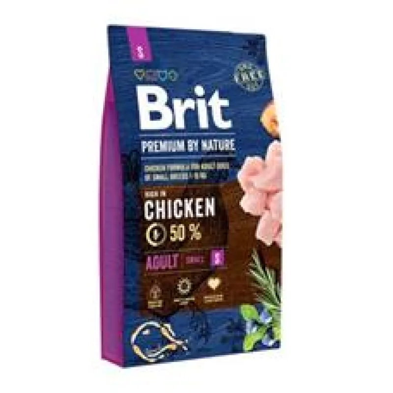 Brit Premium by Nature ADULT S 8 kg
