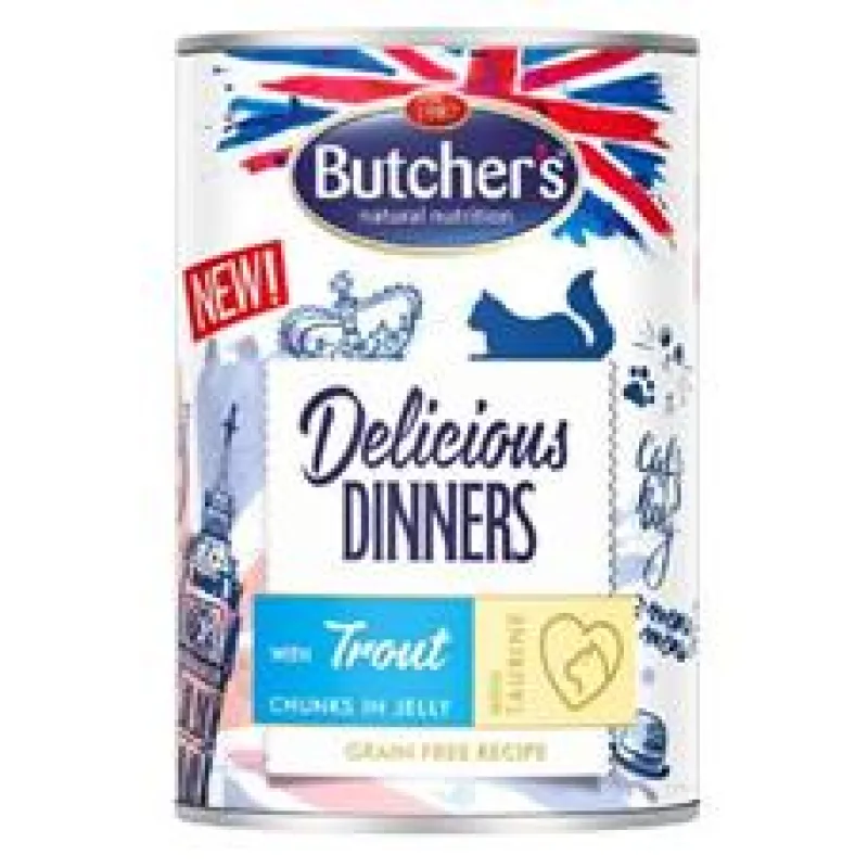 Butcher’s Cat Delicious rybí v želé konz. 400g