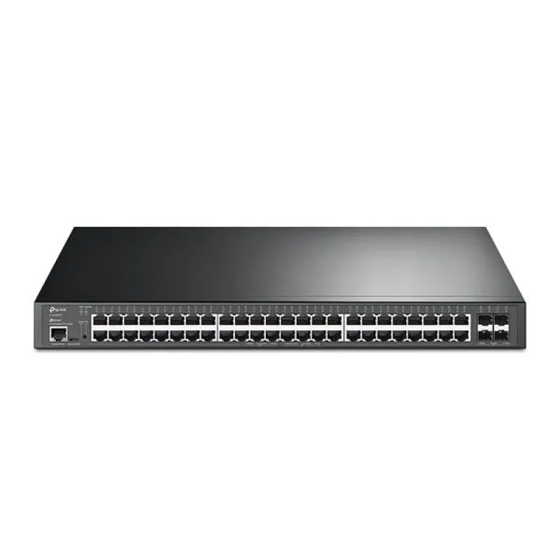 Omada 48-Port PoE+ Gigabit L2+ Managed Switch with 4 10GE SFP+ Slots PORT…