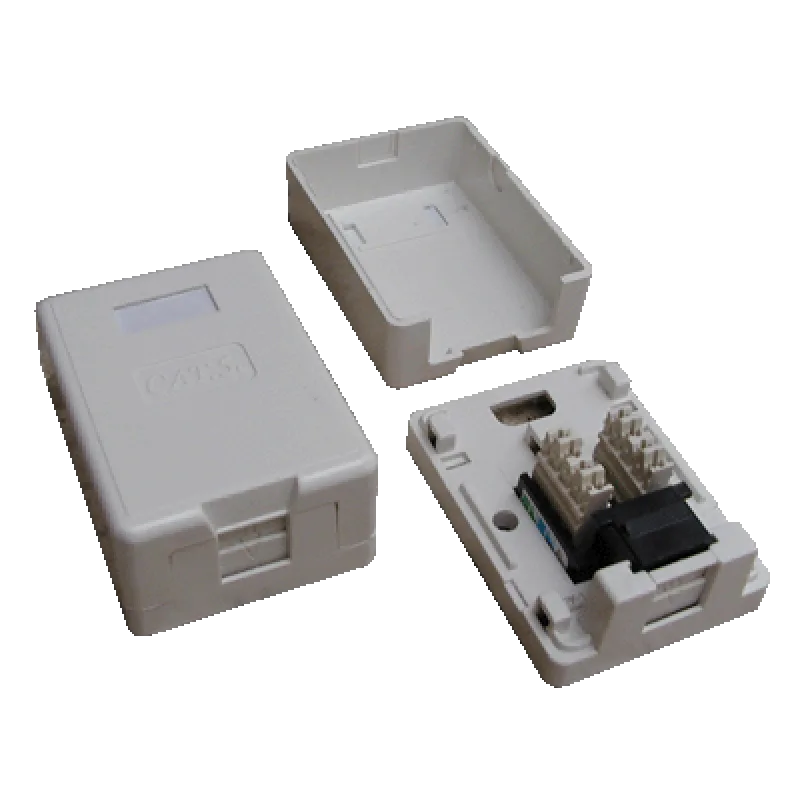 DATACOM UTP 1xRJ45 zásuvka CAT6 na omietku (protiprachová) 2335