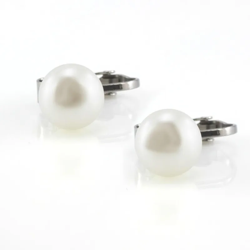 MPM Ocelové náušnice z chirurgické oceli Earrings 7781, Silver