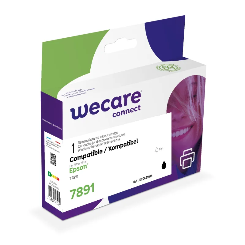 WECARE ARMOR ink kompatibilný s EPSON C13T78914010, čierna/ black K20629W4