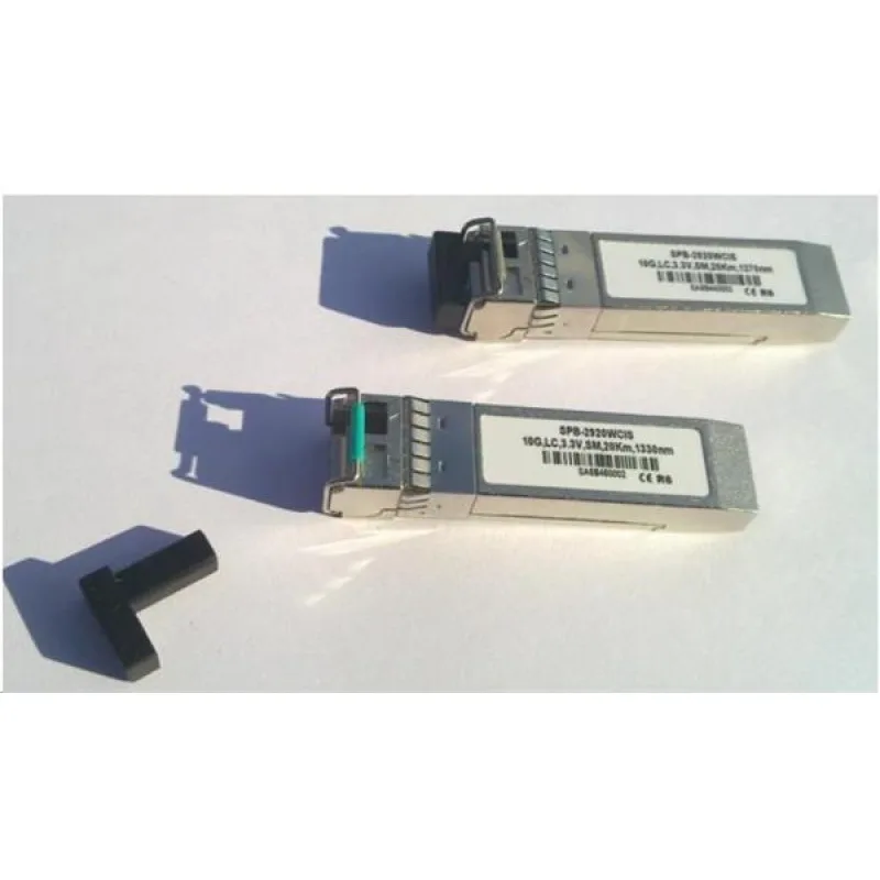 SFP+ WDM transceiver 10GBASE-BX, multirate, SM 10km, TX1270/RX1330nm, LC…