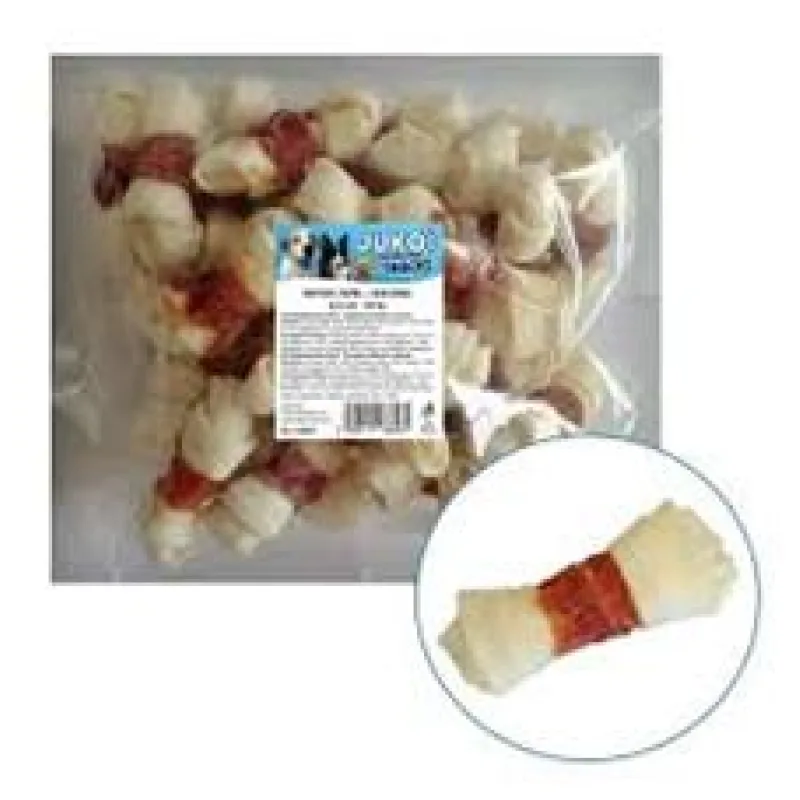 Uzel buvolí s kachním masem JUKO Snacks 6,5 cm 30ks