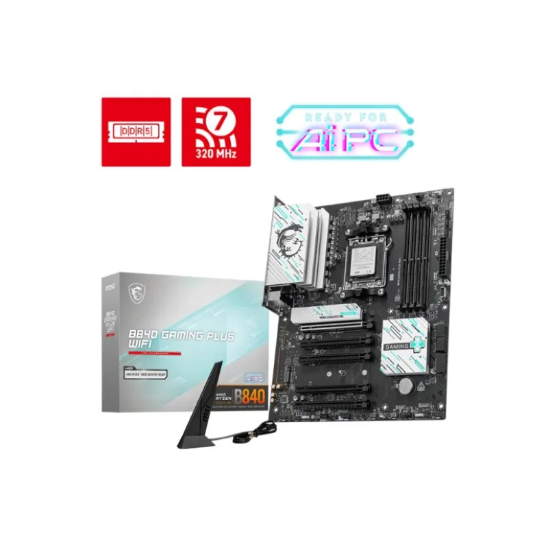 MSI B840 GAMING PLUS WIFI/ AM5/ ATX B840 GAMING PLUS WIFI