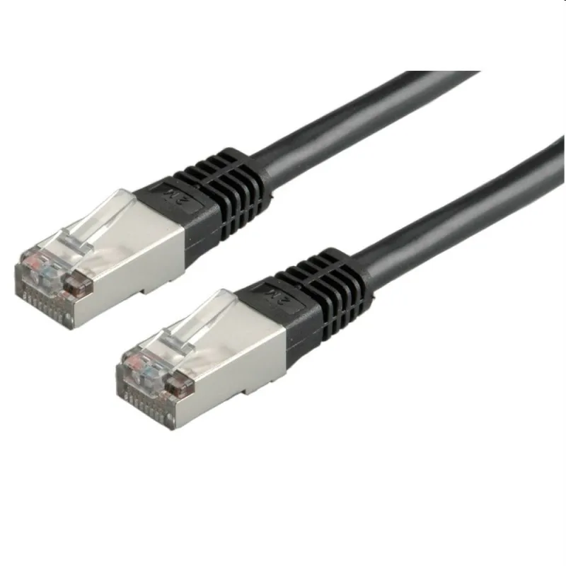 Patch kábel Cat5E, FTP - 5m , čierny PK-FTP5E-050-BK