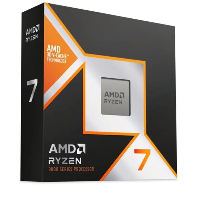 AMD, Ryzen 7 9800X3D, Processor BOX, soc. AM5, 120W, Radeon™ Graphics,…