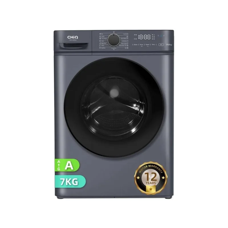 CHiQ Parní pračka 7 kg CHiQ CW07123863AX Steam Space Pro + 12 let záruka…