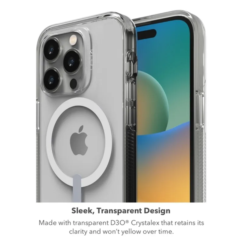 ZAGG GEAR4 Crystal Palace Snap kryt iPhone 14 Pro priehľadný 702010017