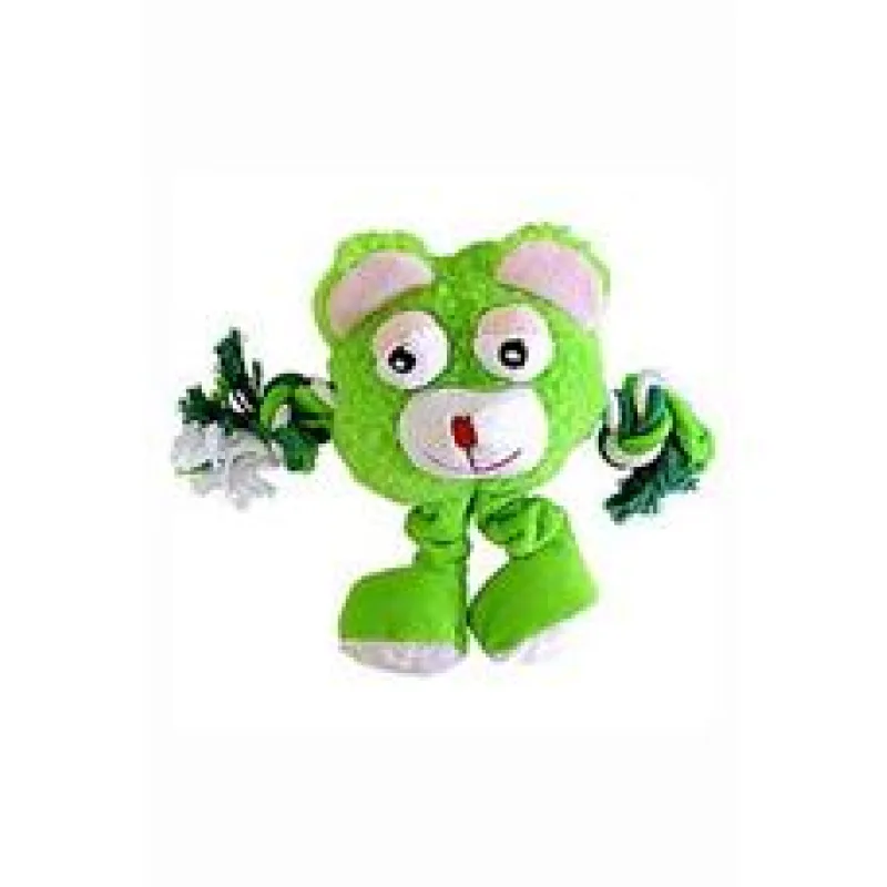 Hračka pes Monster Friend zelený plyš 21 cm