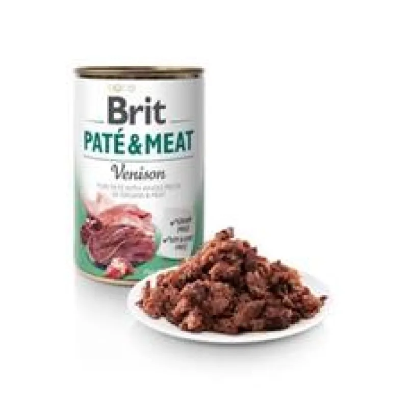 Brit Dog konz Paté & Meat Venison 400g