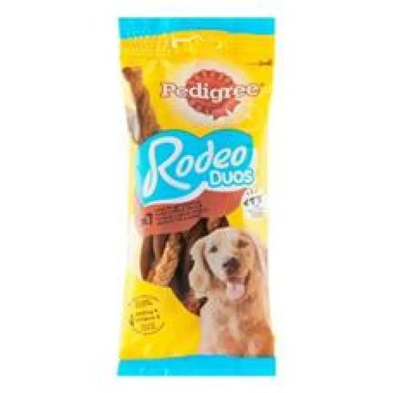 Pedigree Pochoutka Rodeo Duo hovězí a sýr 123g