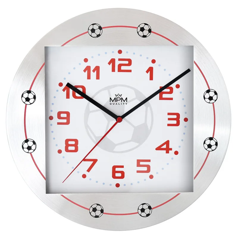 MPM Dětské kovové hodiny s pestrou paletou barevných motivů MPM Explore - C E01.4354.71.C