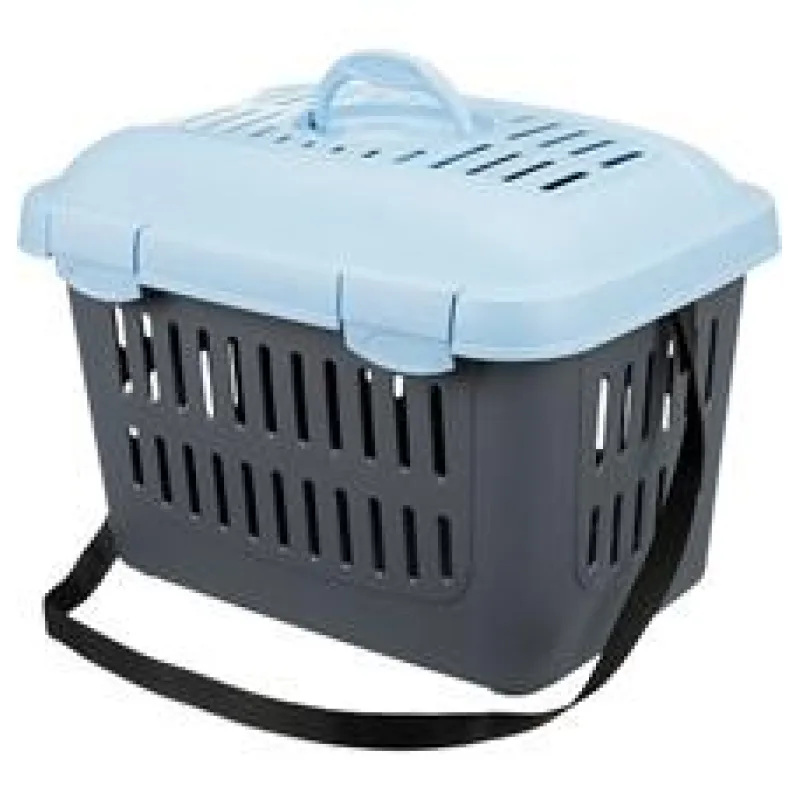 Transportní box MIDI CAPRI 44x33x32cm max.do 5kg TRIXIE, - modro/šedá 1 ks