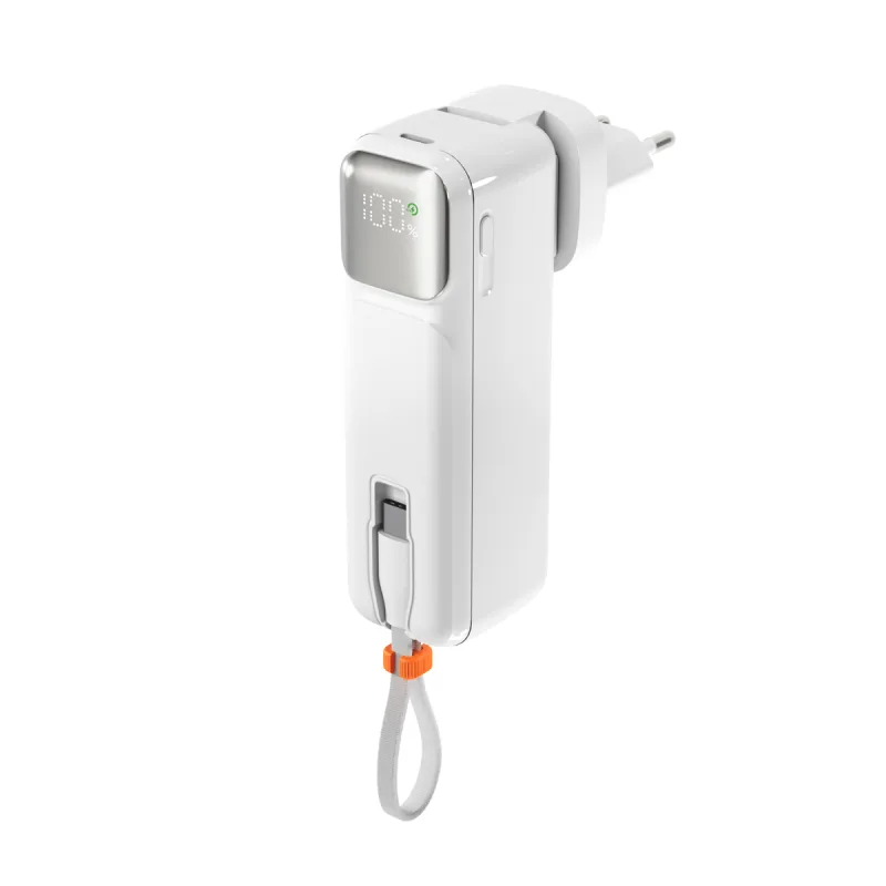 Epico UltraPack 2v1 5000mAh cestovná powerbanka a sieťový adaptér ET30…