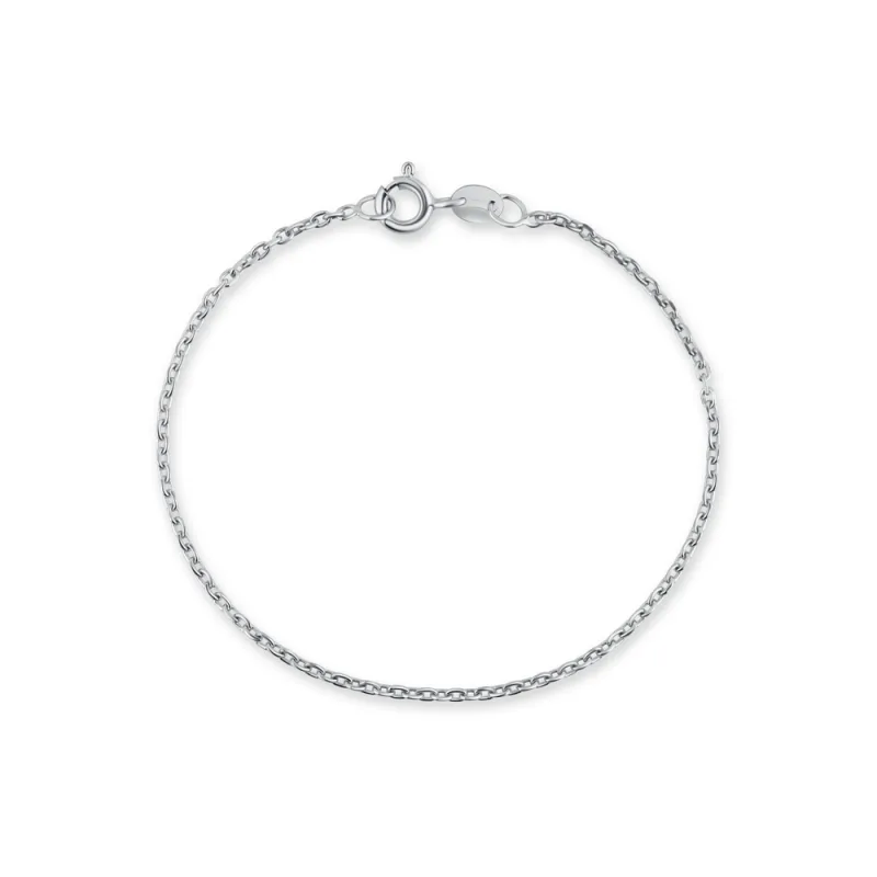 JVD Dámský stříbrný náramek ryz. 925/1000 SVLCRDS0SJ15017