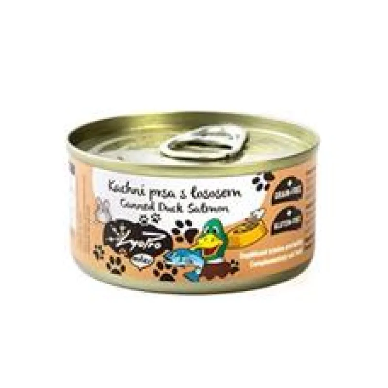 Lyopro mňau konz. Kachní prsa s lososem 85g 85 g
