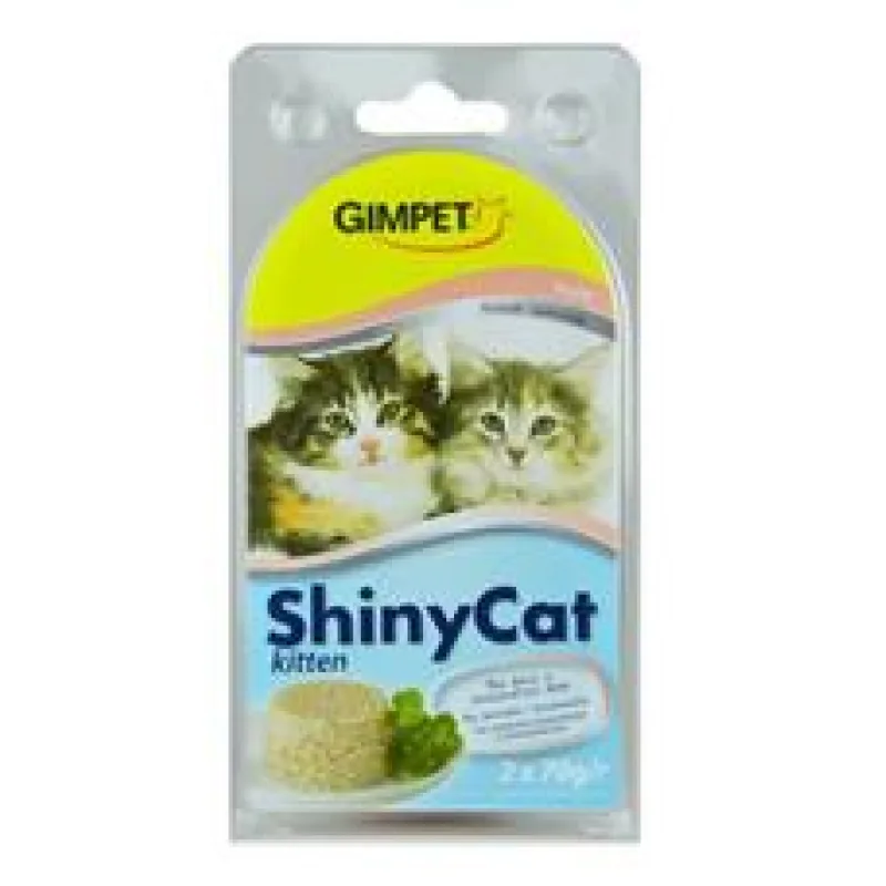 Gimpet Shiny Cat Junior Kuře 2x70 g