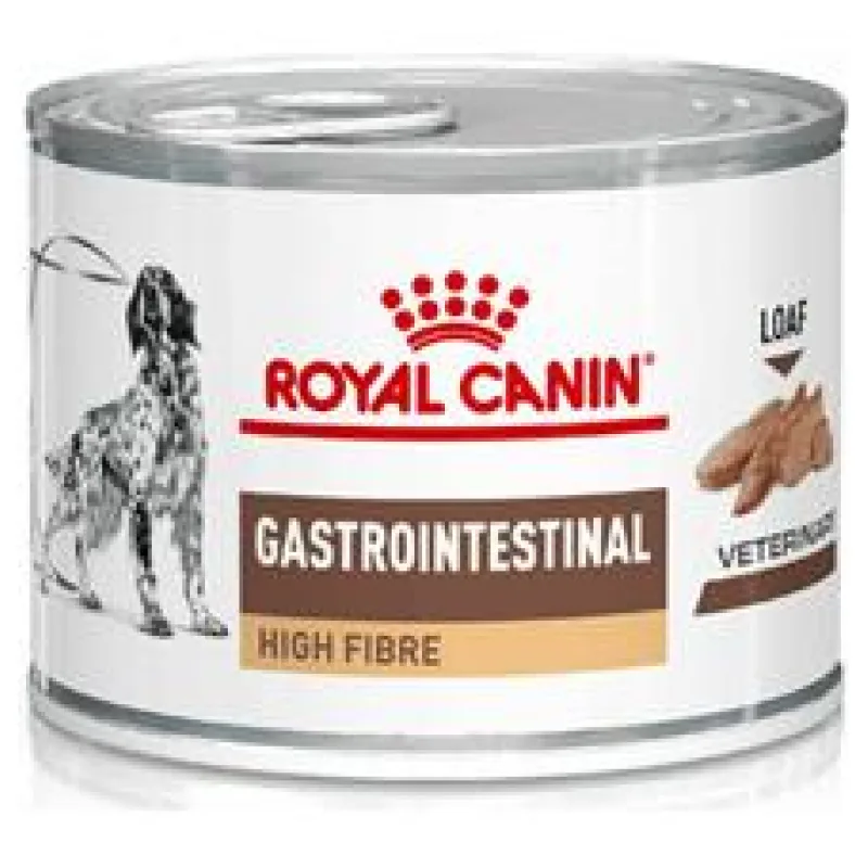 Royal Canin Veterinary Diet Dog High Fibre konzerva 200 g